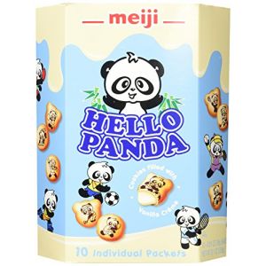 日本MEIJI明治 熊猫奶油夹心饼干 260G