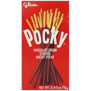 日本GLICO格力高 POCKY巧克力奶油饼干棒 70G