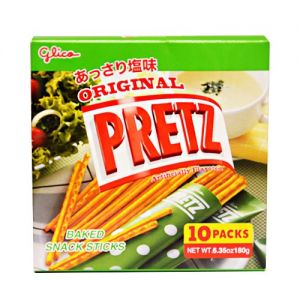 GLICO PRETZ PARTY PACK ORIGINAL 10PK 180G