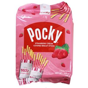 日本GLICO格力高 POCKY草莓饼干棒 9包 108G
