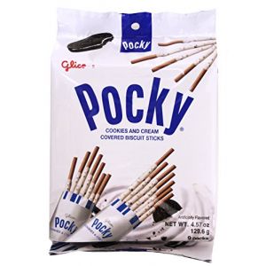 GLICO POCKY COOKIES&CREAM FAMILY PACK 9PK 130G