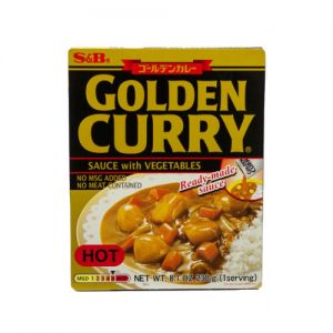 S&B CURRY GOLDEN RETORT HOT