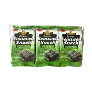 JB KOREAN SEAWEED SNACK WASABI 3P