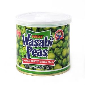 HAPI WASABI FLAVORED PEAS HOT CAN S