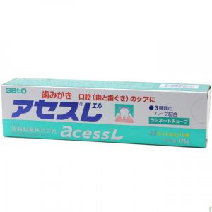 Sato Acess L Japanese Toothpaste For Oral (Teeth & Gums) Care 125g