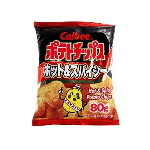 日本CALBEE卡乐比 辣味薯片 80G