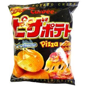日本CALBEE乐比 薯片 披萨味 72G