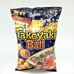日本CALBEE卡乐比 章鱼烧球状薯片 90G