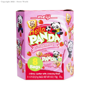 MEIJI HELLO PANDA STRAWBERRY 8P
