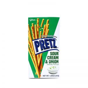 日本GLICO格力高 PRETZ饼干棒 酸奶油洋葱口味 31G