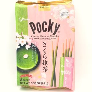 GLICO POCKY SAKURA MATCHA