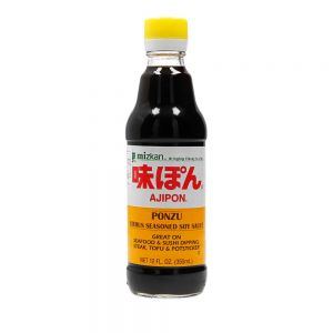 MIZKAN AJIPON PONZU CITRUS SEASONED SOY SAUCE 355ML