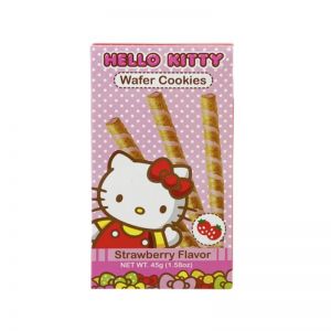 HELLO KITTY WAFER COOKIES STRAWBERRY