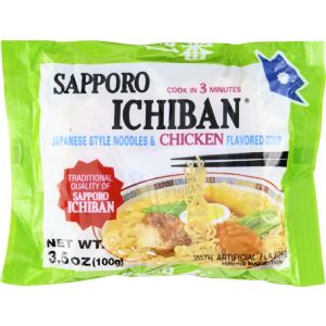 SAPPORO CHKN FLAVOR NOODLES