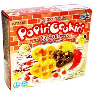 日本KRACIE嘉娜宝 POPINCOOKIN 华夫饼DIY自制手工糖果玩具 38g