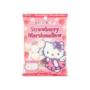 日本EIWA 凯蒂猫草莓夹心棉花糖 90G