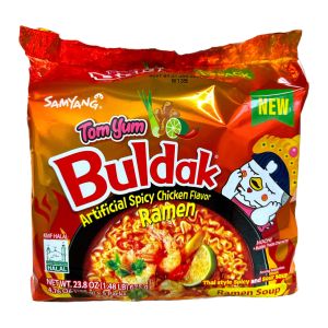 SY ARTIFICIAL SPICY CHICKEN RAMEN TOM YUM 5P