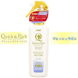 LION QUICK & RICH DOG HAIR RF SPRAY L-60