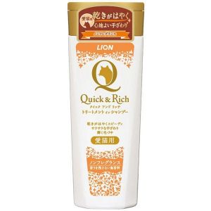 LION QUICK & RICH CAT SHAMPOO L-63