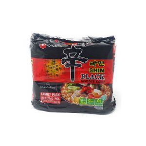 韩国NONGSHIM农心 速食辛拉面 黑色系列 4包入 520g