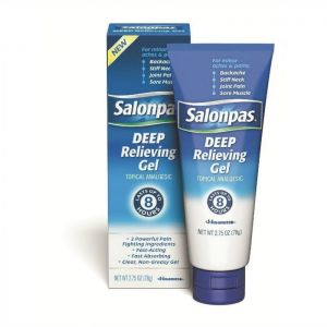 日本 SALONPAS 撒隆巴斯 消炎止痛啫喱 8小时有效 2.75oz (外用)