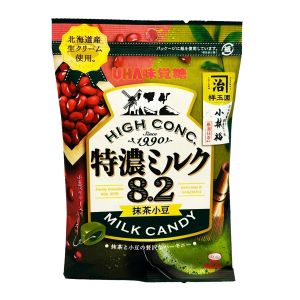 日本UHA味觉糖 北海道特浓8.2抹茶硬糖 80G