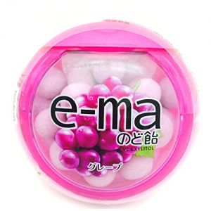 UHA E-MA Mini Hard Candy -Grape Flavor 33g