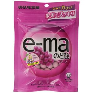 UHA E-MA Mini Hard Candy -Grape Flavor 50g