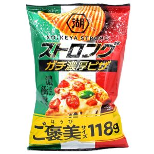 KOIKEYA STRONG POTATO CHIPS GACHI RICH PIZZA