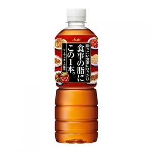 日本ASAHI朝日 去除食物油脂原味天然茶 600ML