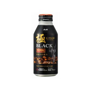 ASAHI WONDA BLACK KIWAMI COFFEE 400ML