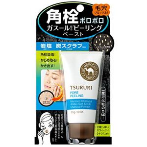 日本BCL TSURURI 盐碳按摩去角质凝胶 55g