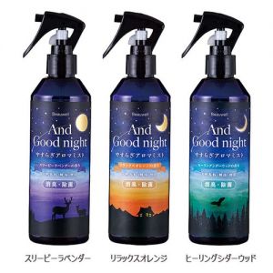 日本BEAUWELL And Good Night系列消臭除菌宁神芳香喷雾 285ml 三款选