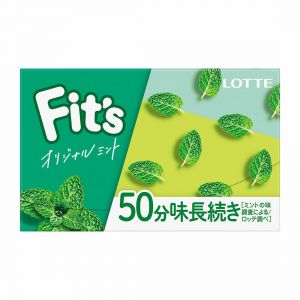 日本LOTTE乐天 薄荷味口香糖 25G