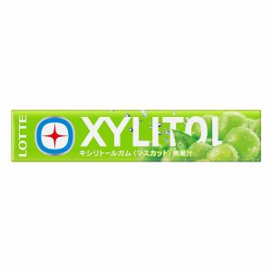 LOTTE XYLITOL MOUTH GUARD GUM GRAPE