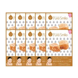 日本PURE SMILE 乳液精华面膜 蜂王浆滋润养颜 单片入
