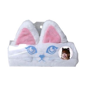 OHEYA MOKO MOKO Cat Ear Headband White