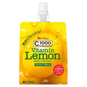 日本HOUSE C1000维生素柠檬果冻饮料 180g