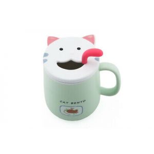 MUG W/ LID CAT BENTO PC17-1