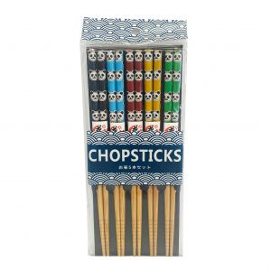 5PR CHOPSTICK SET CH166N-S