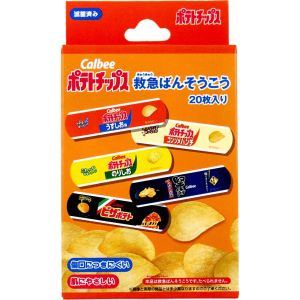 CALBEE POTATO CHIPS FIRST AID BANDAGE 20P