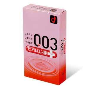 日本冈本003透明质酸玻尿酸超薄避孕套 10只装