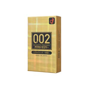 OKAMOTO 002EX REAL FIT CONDOM 6P W-318