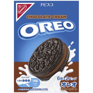 日本NABISCO 奥利奥夹心饼干 巧克力味 12枚 116G