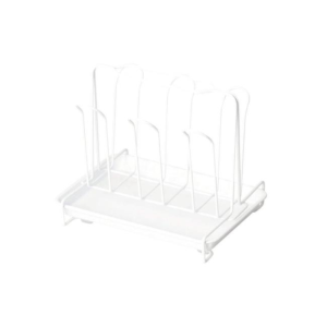 PEARL MUG DRAINER STAND W.TRAY HB-3609 WHT W-117