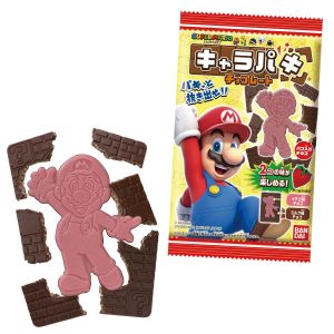 TESOLIFE特搜商城 BANDAI SUPER MARIO CHARAPAKI STRAWBERRY MILK