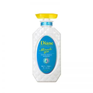 日本Diane Miracle you奇迹保色染色后损伤修复洗发水 450ml 闪亮花香