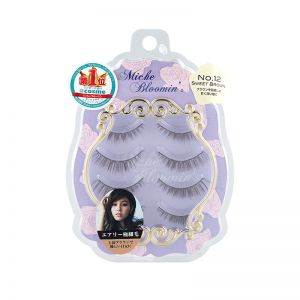 Miche Bloomin Eyelash No.12 sweet brown 4 pairs