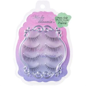 Miche Bloomin Eyelash No.02 Pure Nude 4 pairs