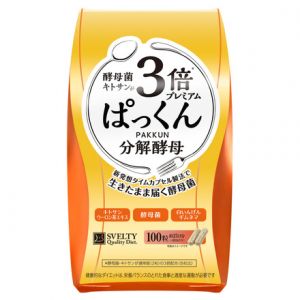 日本SVELTY Pakkun 3倍加强型糖分分解酵母 100粒